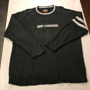 Vintage Harley Davidson Cotton Blend knit sweater